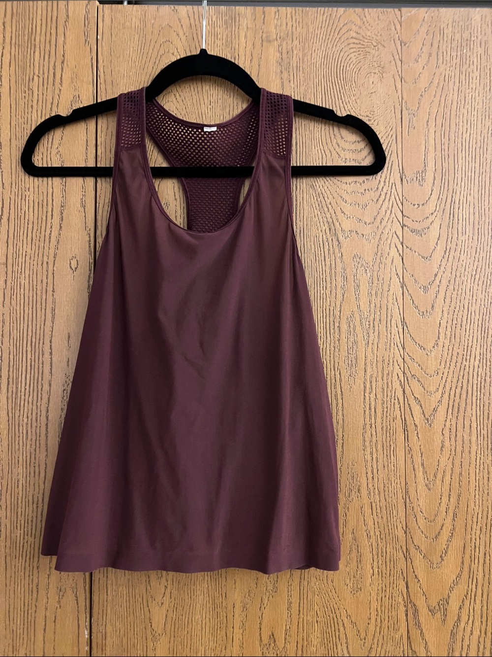 lululemon athletica Plum Mesh-Back Racerback Tank
